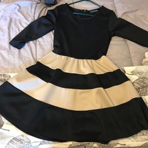 Black and Tan dress. Size M